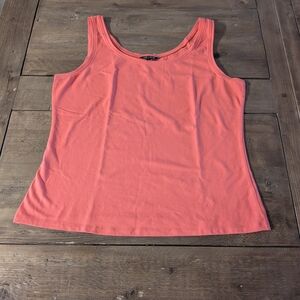 NIC+ZOE Fitted Pink Sleeveless Tank Top